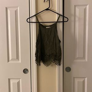 *SOLD* Lace Tank Top